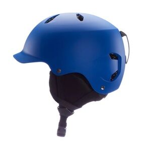 NEW Bern Youth Winter Snow Sports Helmet Matte Blue size 54.5-57cm
